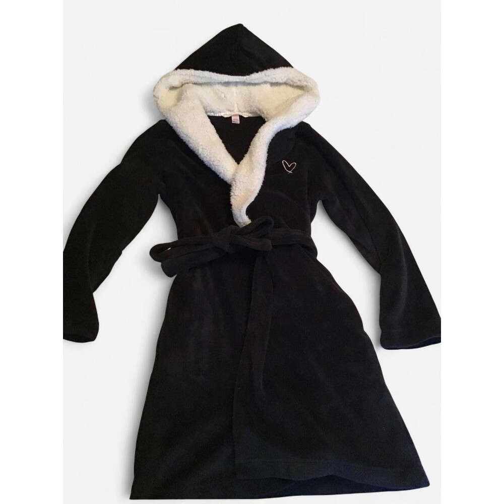 Victoria’s Secret Soft Plush Fleece Hooded Robe